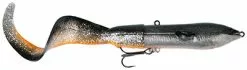 3D Hard Eel -Roofvis Winkel 3d hard eel tail bait dirty silver