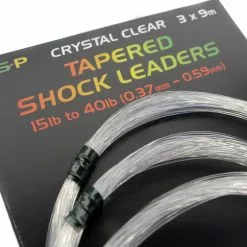 E-S-P Tapered Shock Leaders ‘Crystal_Clear’