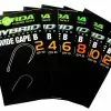 Korda Wide Gabe B Haken Series -Roofvis Winkel korda wide gape barbless Avicentra Hengelsport