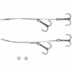 Savage Gear Black Coated Double Stingers