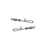 Midnight Moon Swivel + Clip -Roofvis Winkel swivel baitclip